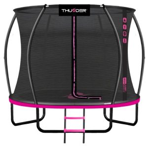 Trampolina Ogrodowa 10ft 305CM duża profesjonalna z siatką wew. Thunder